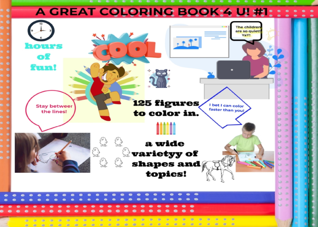 A Great Coloring Book 4 U! #1