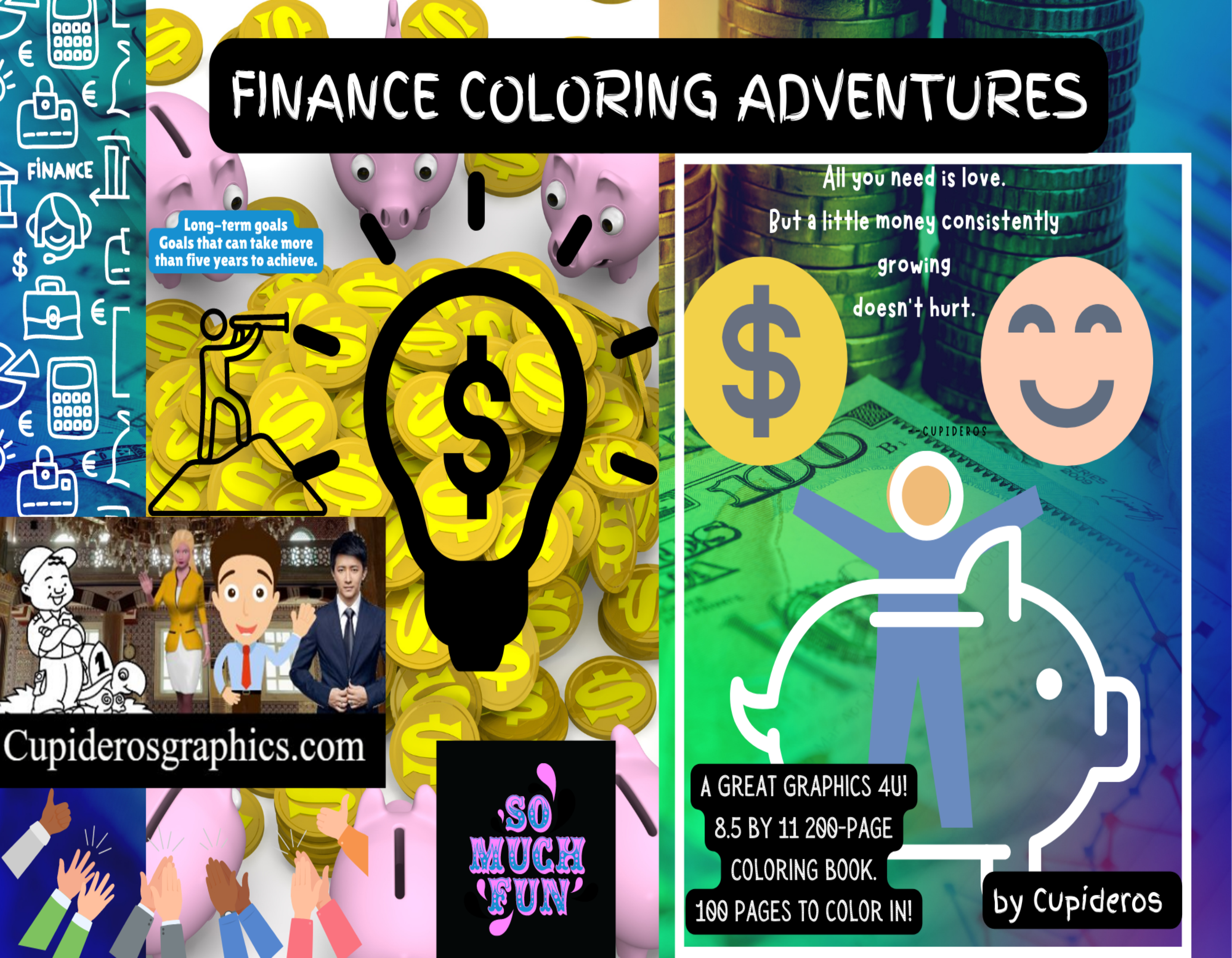 Finance Coloring Adventures!