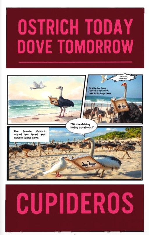 Ostrich Comic Book by Cupideros